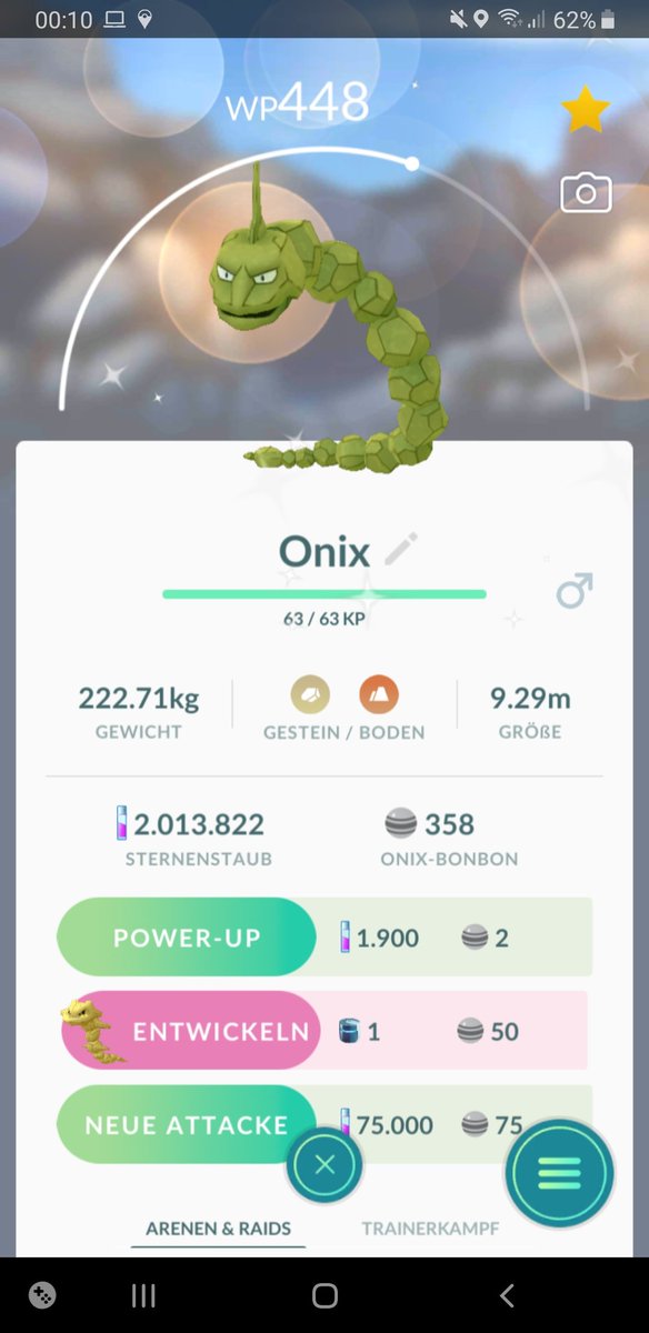 Und noch 2 weitere Shinys heute bekommen danke @cuba_libre09 für die Tour 💪😁
#PokemonGO