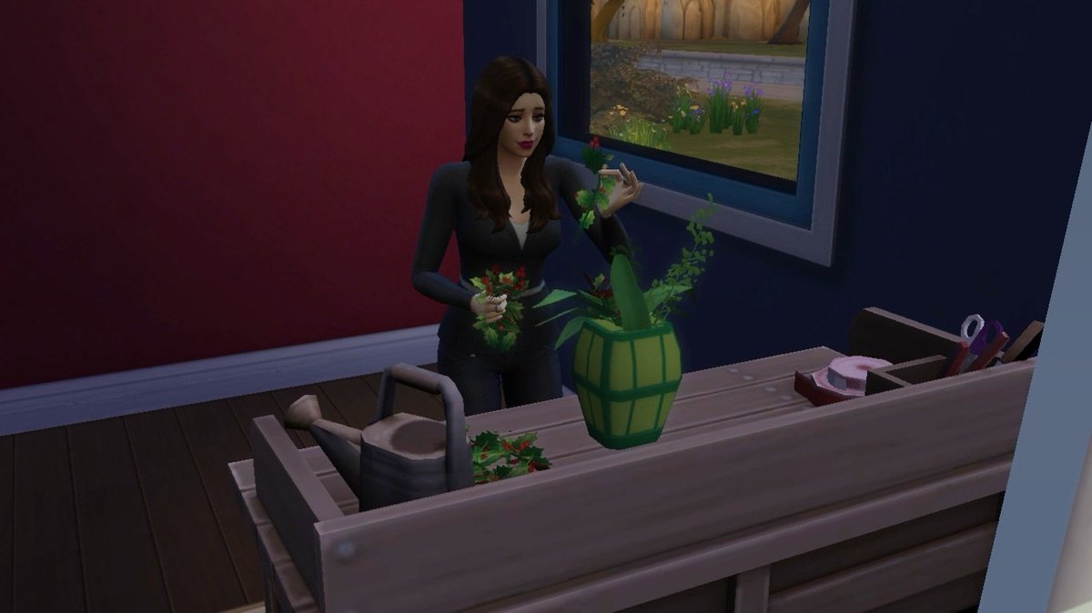 Stormy_Aurelia's tweet photo. My Sim is trying out flower arranging! And I must say it looks like she's enjoying it.
#TheSims4 #MySimself #Sims4 #TheSims4Seasons #TheSimsBestGameEver https://t.co/3PiIVemljN