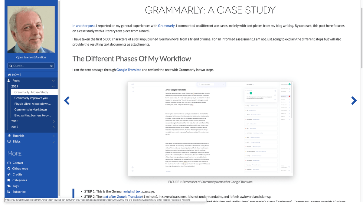 pbaumgartner's tweet photo. Not very often do I buy the premium version of an app. One exception is @Grammarly! Writing for my new English blog changed from a cumbersome to a more enjoyable activity. #CleanWriting https://t.co/lbmwY46aYw https://t.co/cAVDTfvbYG https://t.co/enfmPeFLbi