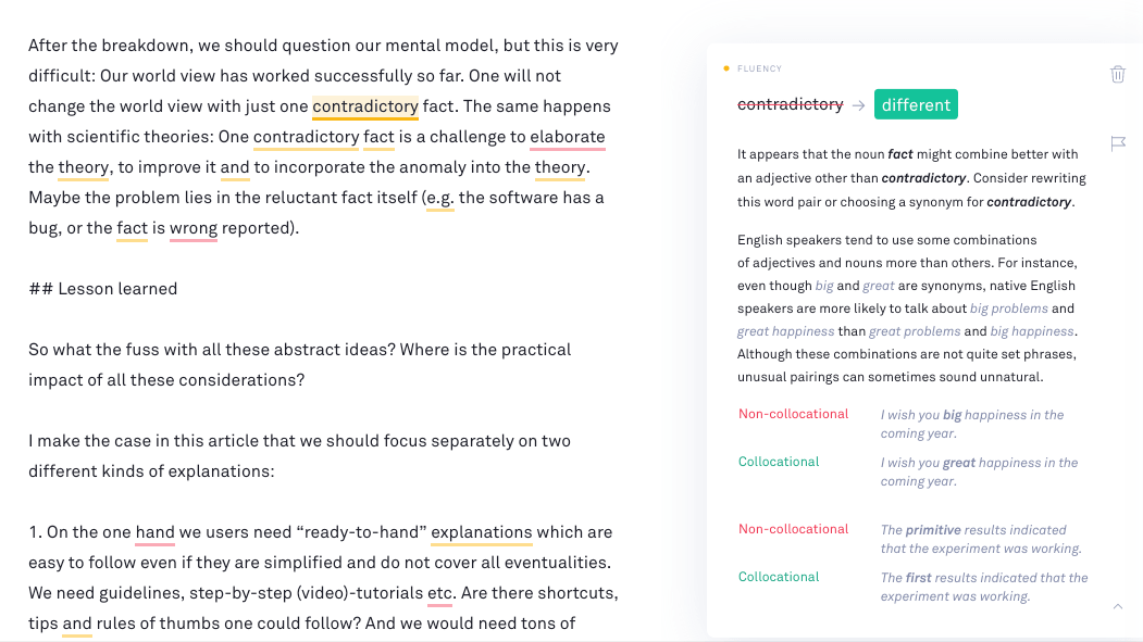 pbaumgartner's tweet photo. Not very often do I buy the premium version of an app. One exception is @Grammarly! Writing for my new English blog changed from a cumbersome to a more enjoyable activity. #CleanWriting https://t.co/lbmwY46aYw https://t.co/cAVDTfvbYG https://t.co/enfmPeFLbi