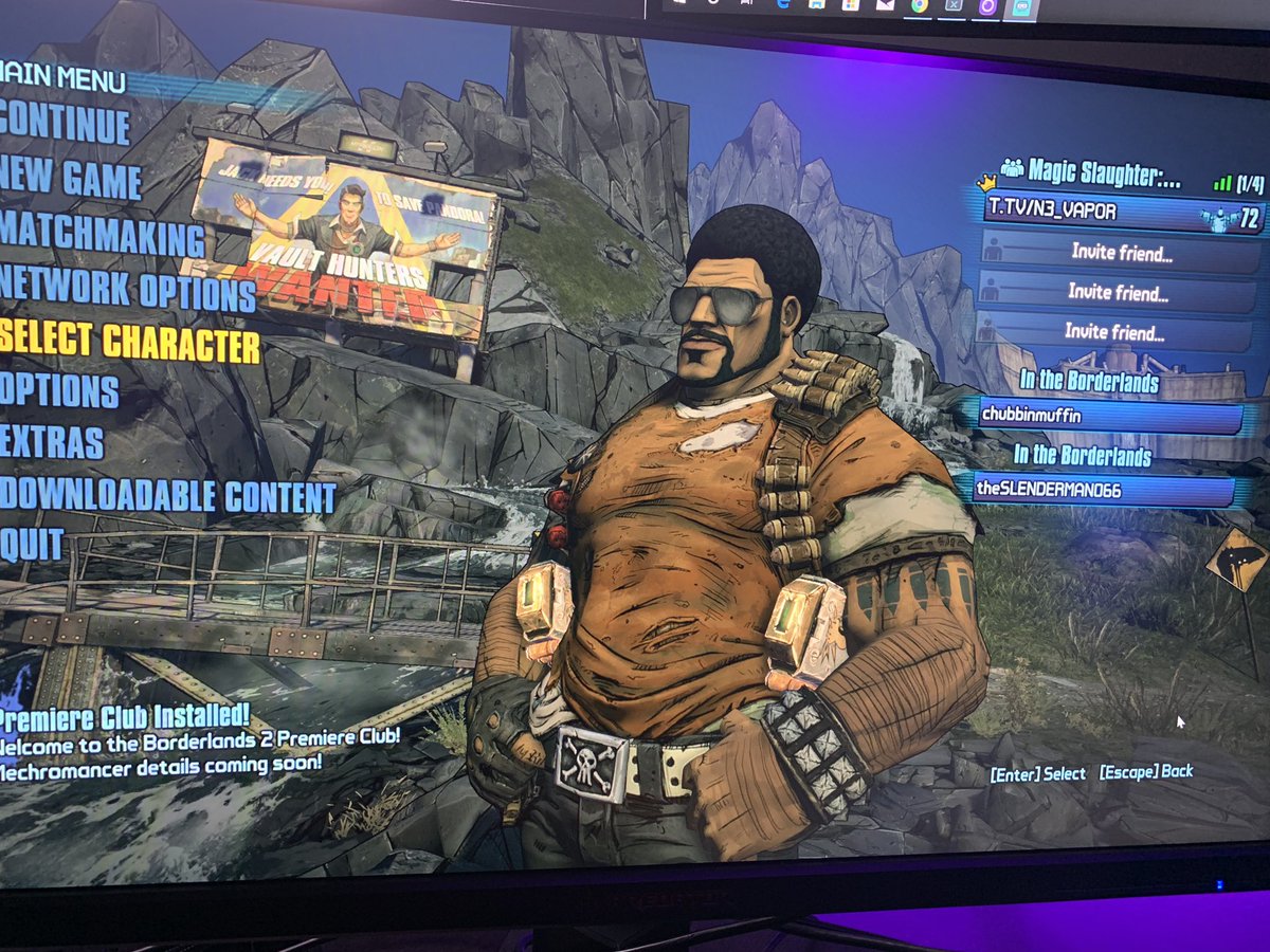 N3_VaPoR's tweet image. Making the return back to the borderlands! New DLC HYPE! Twitch.tv/n3_vapor #borderlands #twitchstreamer #freshrun
