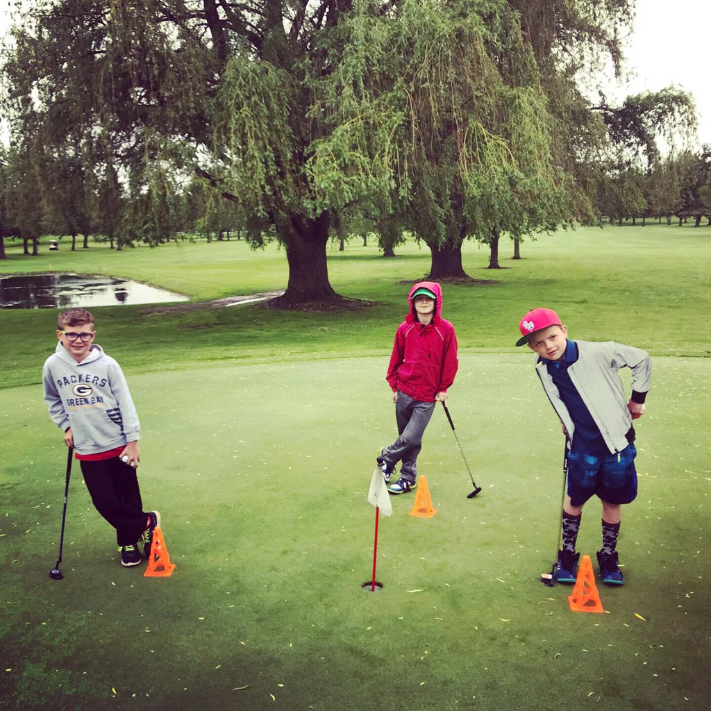 wwigolf's tweet photo. Summer Kickoff Event at Hammond Golf Club ✅ 
A bit rainy 🌧 but a bunch of die hards still made it out!
Get involved this summer at https://t.co/qVfhbpOwmA

Tomorrow we continue our week of free golf at @glenhillsgolf &amp; also head to Badlands Golf Course for our first tour event! https://t.co/2OdnceVd7Q