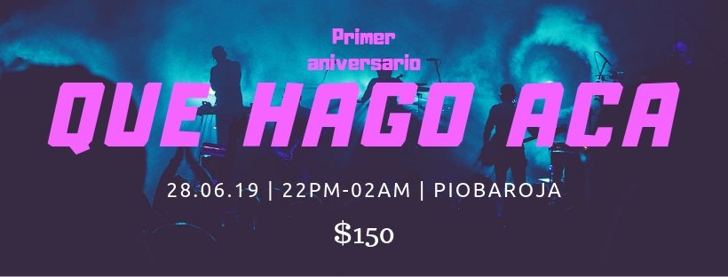 Quehagoaca1's tweet photo. Este Viernes 28 de junio en Berisso tenes un lugar 👈🏼
Veni a disfrutar de lxs artistas locales 🎉
Pedí tu entrada antes que se agoten 🔥 https://t.co/KITYBRW1JZ