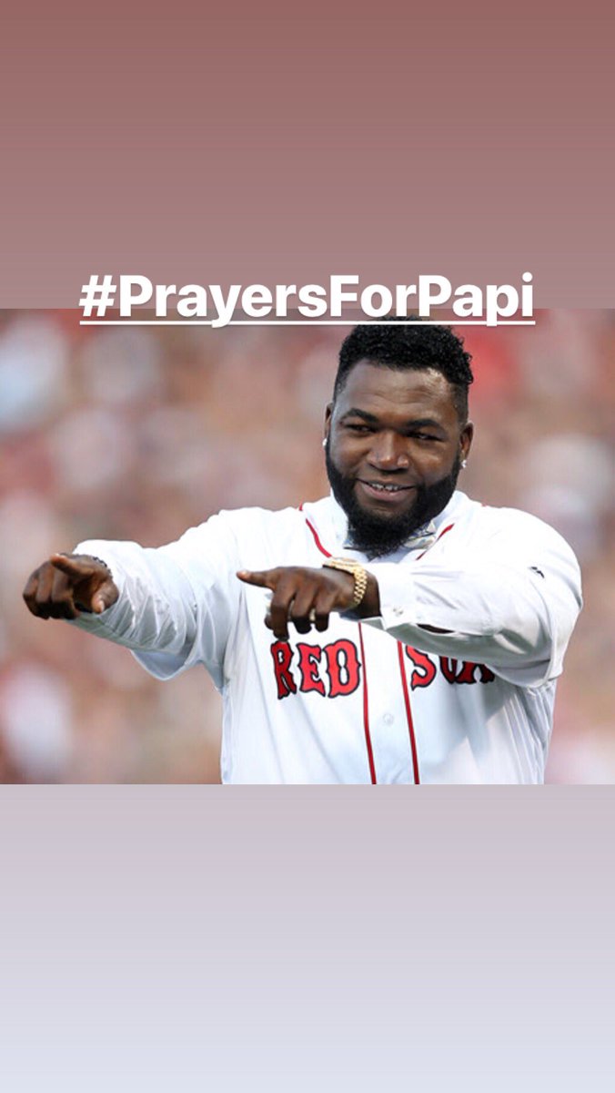 Kane22Patrick's tweet image. #PrayersforPapi