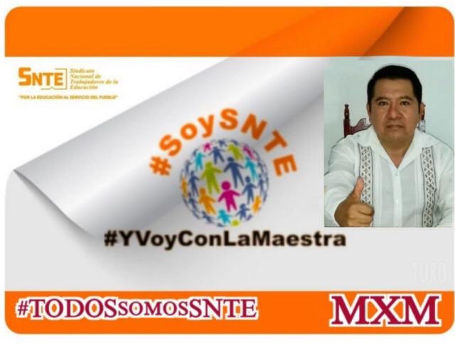 josemagno1's tweet photo. #SoySNTE
#YVoyConLaMaestra
#TodosSomosSNTE
#MxMChiapas. #TodossomosRicardoAguilarGordillo https://t.co/xqw29bVsHY