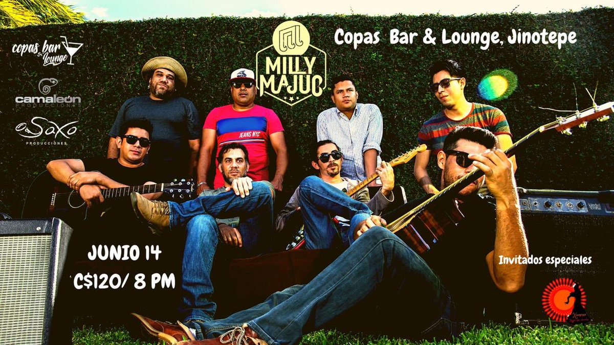 bar_copas's tweet photo. 💥Milly este viernes‼️
.
.
.
.
@millymajuc @saxo_producciones
#millymajuc #jinotepe #copasbar #viernes #5toaniversario 💥🍻 https://t.co/rHegW3Je7e