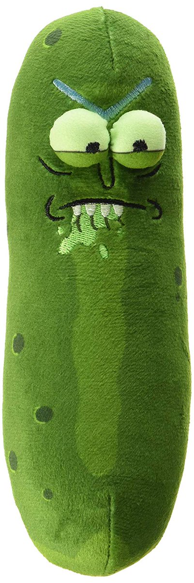 RickMerch's tweet image. #RickandMorty #PickleRick 

"I DON'T DO MAGIC, MORTY. I DO SCIENCE. ONE TAKES BRAINS, THE OTHER TAKES DARK EYE LINER." ~Rick 

I never liked plushies growing up, but I might have made an exception for this pickle... 

&amp;gt;&amp;gt;🔥🔥 Check it out at Amazon: amzn.to/2F2N87D 🔥🔥&amp;lt;&amp;lt;