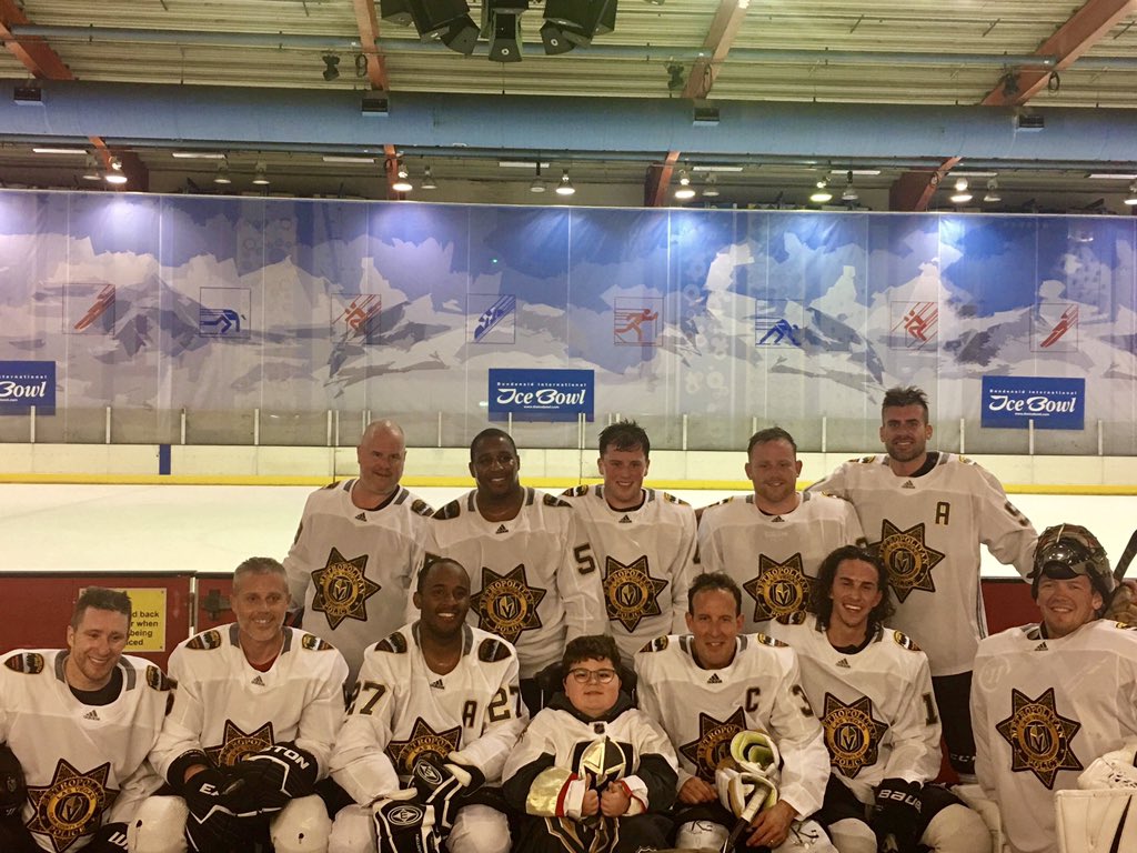 Ethan loved watching the NI Tridents play the <a href="/LVPoliceKnights/">Vegas Police Knights</a> tonight, it was a great game. Thanks everyone for such a good night and thank you also to <a href="/LVPoliceKnights/">Vegas Police Knights</a> for the gifts you gave to Ethan they will be treasured ♥️