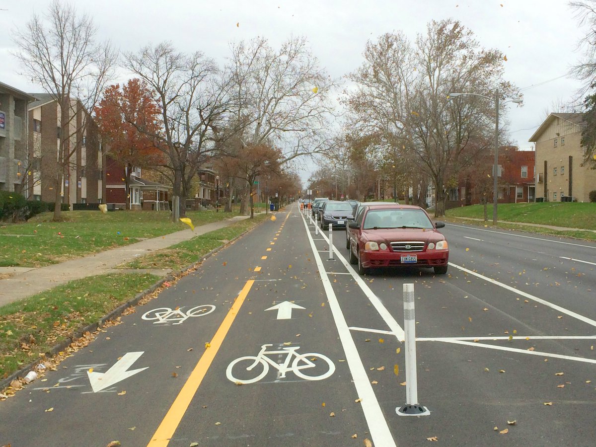 Bike lane. Lanes. Parking Road. - Turning car Lanes into Bike Lanes.