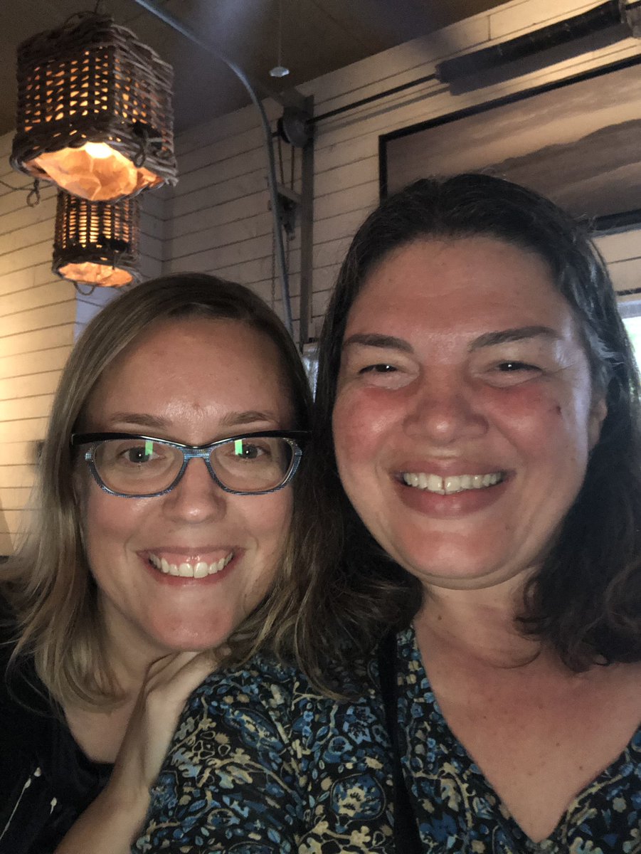 Nicole Paris (@solvingforx) on Twitter photo #mtbos meet ups in person are the best!  Got to hang out with <a href="/park_star/">Michelle N</a> for dinner tonight! #mtbos meet ups in person are the best!  Got to hang out with <a href="/park_star/">Michelle N</a> for dinner tonight!