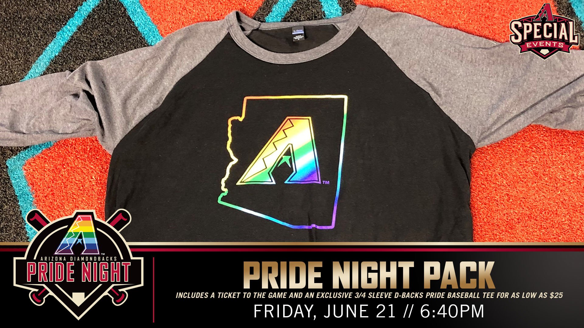 Arizona Diamondbacks on X: Pride Night at the ballpark is just a