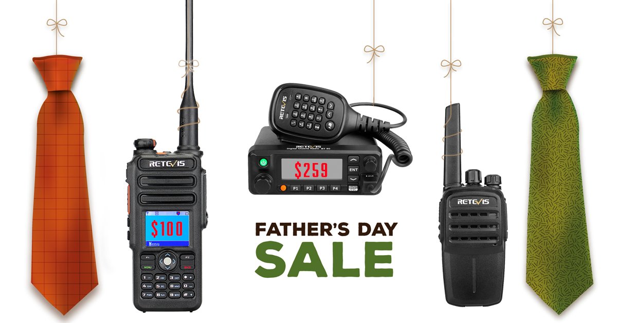 retevis_fans's tweet photo. The father's day sale is coming up.
What kind of two-way radio would you like best?🧓🧓🧓
#walkietalkie #twowayradio #rt82 #rt40 #fatherday #rt90 https://t.co/G8Bd7RDBEV