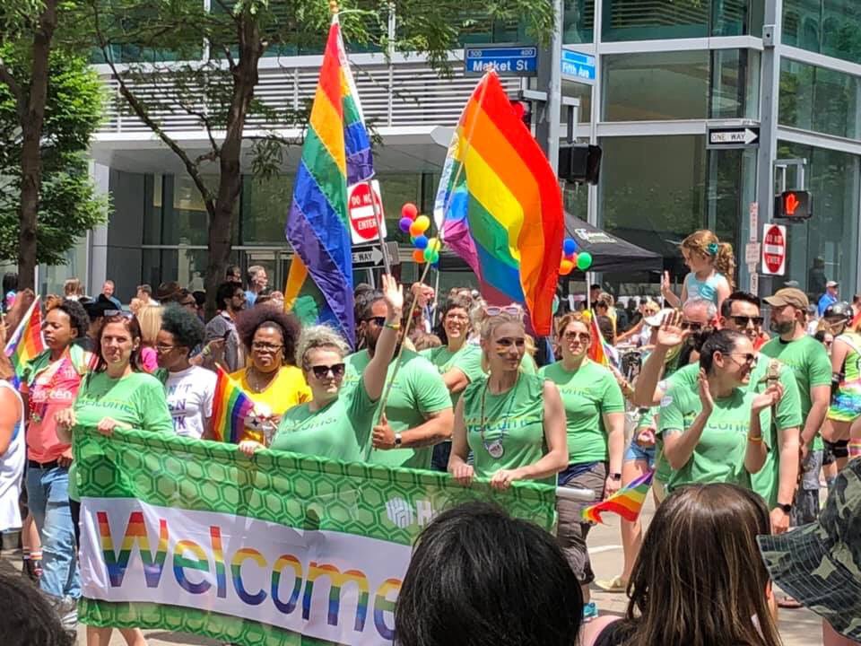 #huntingtonproud PRIDE in Pittsburgh! 🏳️‍🌈