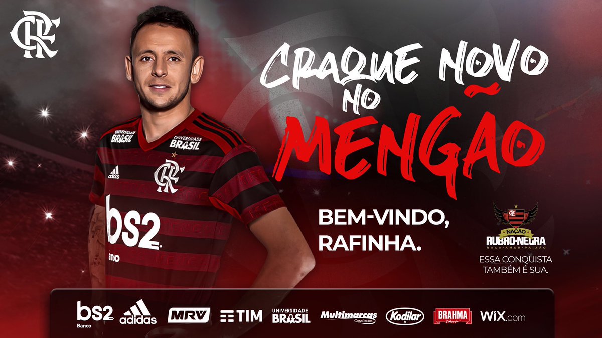 mengocrf100's tweet photo. Está anunciado, Rafinha é do Mengão! https://t.co/AF63vv8Z7j