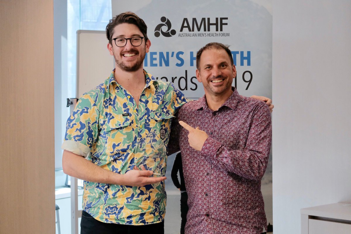 Congratulations <a href="/Trademutt/">TradeMutt</a>, winner of the Qld Men’s Health Awards announced this morning in Brisbane. 
Grabbing attention for men’s health in a fun, approachable, relatable way. 
#MensHealthWeek #KnowYourManFacts
