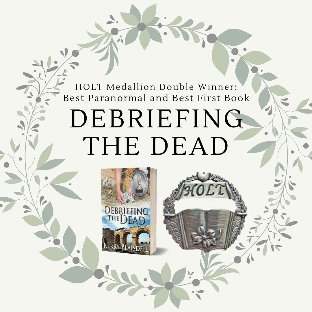 So THIS happened.(!!!!) To #celebrate: A new #Giveaway! Signed print/digital downloads of both #books in The Dead Series! FMI: bit.ly/HOLTAnnounce #wrpbks #urbanfantasy #paranormal #romance #ghosts #read #mustread #demons #archangels #readromance #vrwholt #awardwinning #award