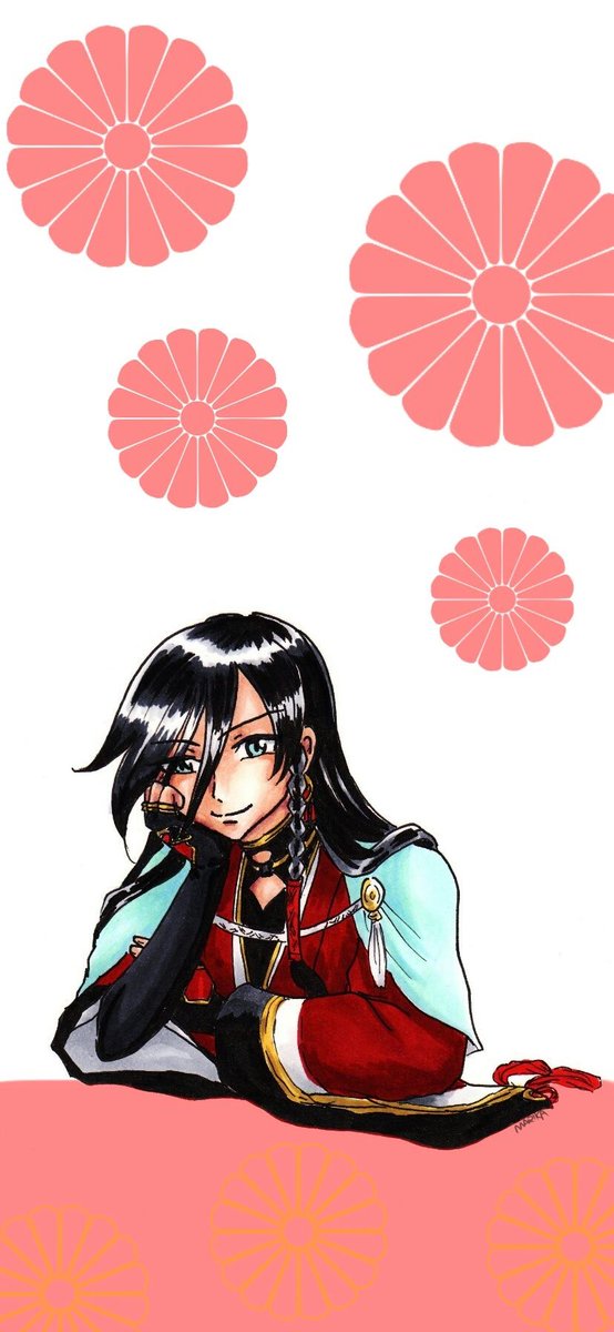 ট ইট র 茉莉花 壁紙用 再び 沖田組も描いてみました 刀剣乱舞 加州清光 大和守安定 沖田組