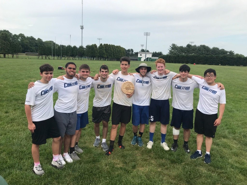 Class of 2019 
(from left to right)
Sam Anguilla-<a href="/SpaceBastards/">Lev Blumenfeld</a>
 Justin Perez-<a href="/RutgersMachine/">Rutgers Machine</a>
Aidan Laul-<a href="/frisbee_u/">Fairfield U Frisbee Team</a>
Alec Falco-<a href="/VTBurn/">Virginia Tech Men’s Ultimate</a> 
Luke Smith-<a href="/BingU_Ultimate/">Binghamton Ultimate</a>
Alex Evar-<a href="/SpaceBastards/">Lev Blumenfeld</a>
Mack Hancock-<a href="/EmbryRiddle/">Embry-Riddle Univ</a>
Peleg Merin-<a href="/DrexelUltimate/">Drexel Men's Ultimate</a>
 Joe Shin-<a href="/mryukultimate/">Mr. Yuk</a>