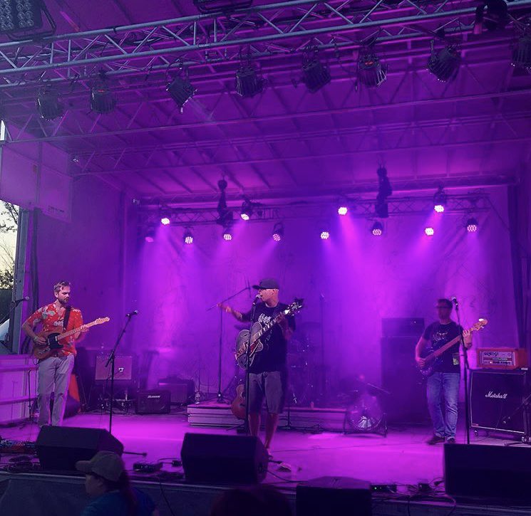 Headliner #theaspects getting funky on the #hintonburgconnection stage! We're so blessed to have such an incredible artist closing out #westfest2019! #ottwestfest #ottawamusic