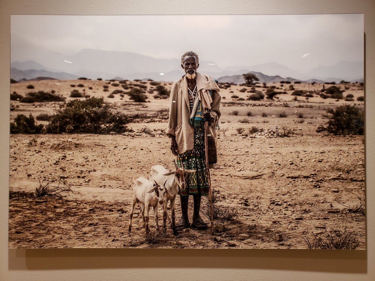 Last week, I got a chance to see some photography exhibitions at @LUMAChicago. I found 'A Climate for Conflict' by @nicholesobecki very powerful in delivering impacts of drought and climate crisis on humans fate in the Horn of Africa.