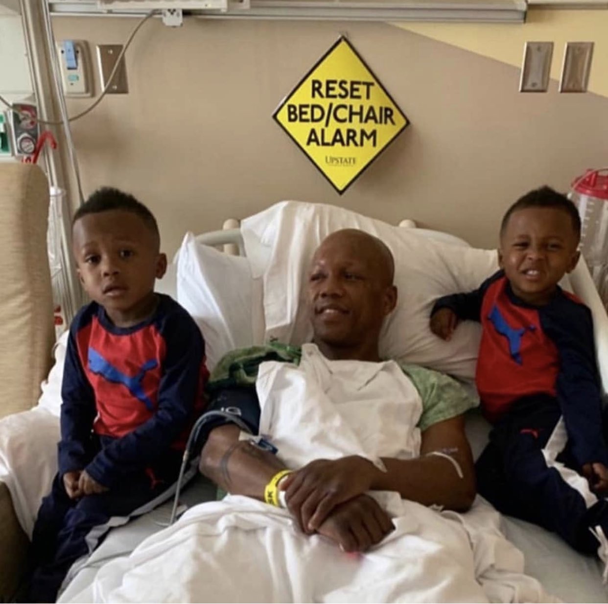 Photo of Zab Judah  & his  Son  Princeton Judah & Preston Judah 