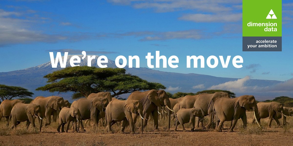 DimensionDataAU's tweet photo. We're on the move - join us as we migrate to our new social media home @DimensionData #onthemove https://t.co/lyb3FwYiV7
