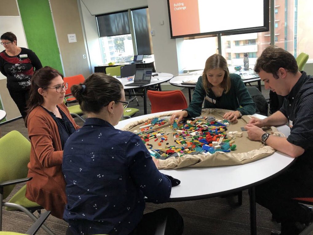 ISQ_QLD's tweet photo. Early career teachers from regional Queensland independent schools learning and playing at the ISQ Early Career Teacher Mentoring Day as our Professional Learning Centre. #Mentoring #ECT #teach #educationmatters #regional #Queensland #schools #teachers @ISQ_QLD @usceduau https://t.co/YWm4jViLh9