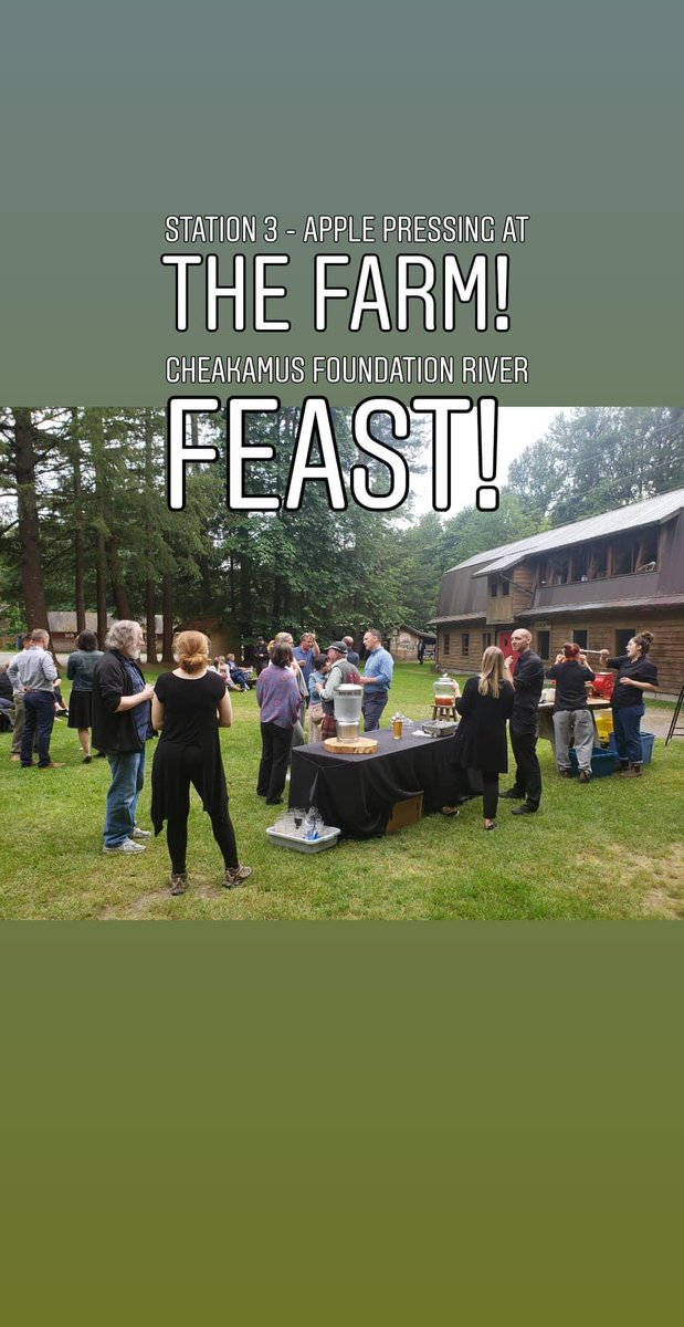 FriendCheakamus's tweet photo. Station 3 is at the farm with an apple pressing activity and some freshly squeezed apple juice with some yummy whiskey from @pembydistillery https://t.co/gQIhMw6lVg