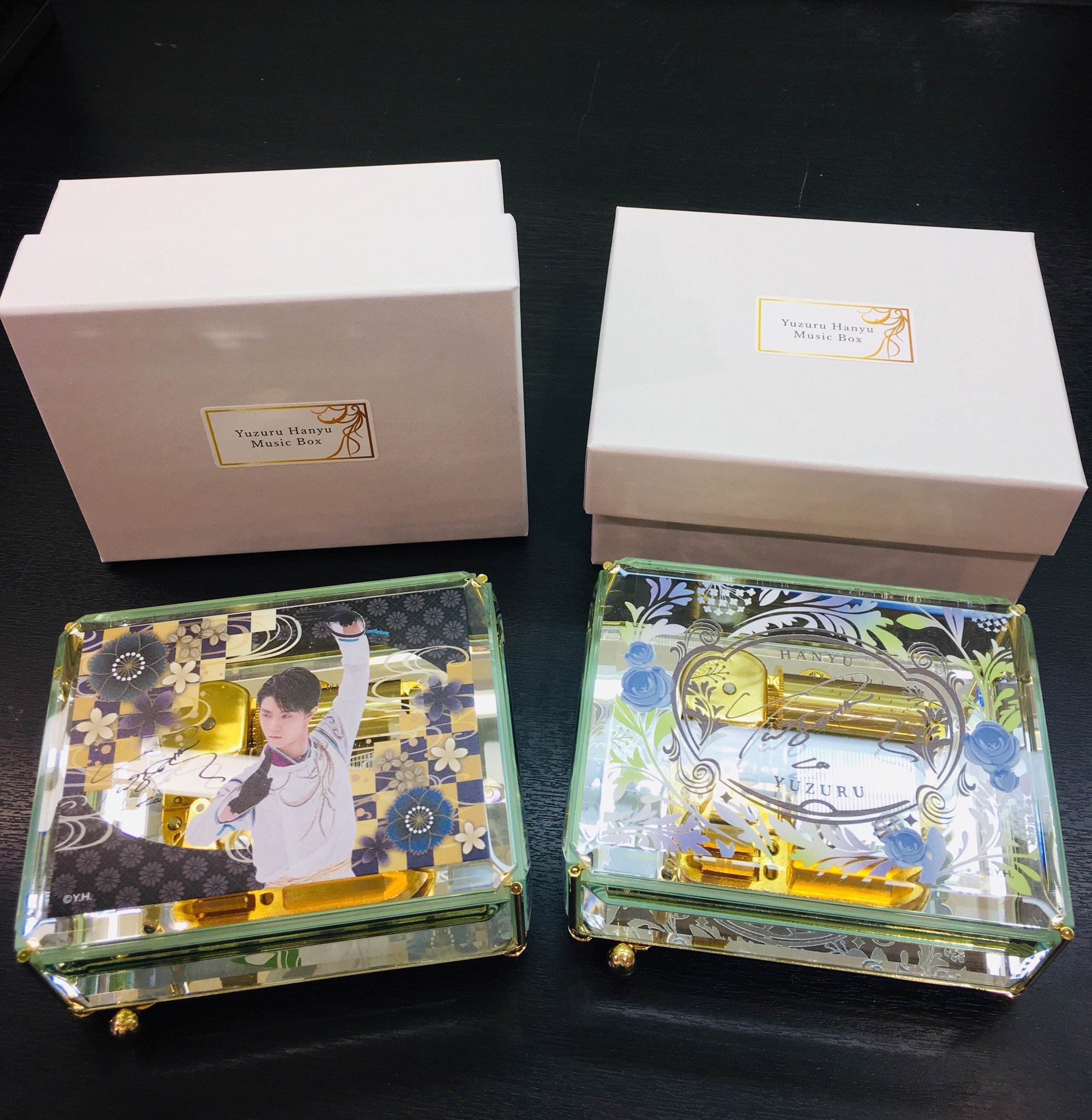 羽生結弦　クリスタルオルゴール　SEIMEI 羽生結弦 クリスタルオルゴール SEIMEI 羽生結弦 seimeiの