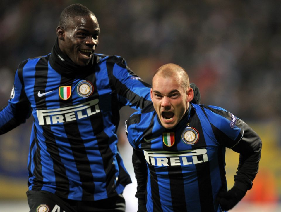 Inter Wish Treble Hero Wesley Sneijder A Happy Birthday   