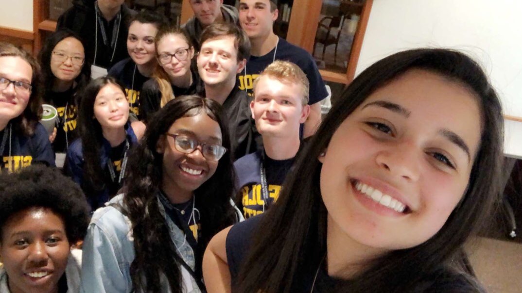 SUOLMarie's tweet photo. Orientation Sessions 1 and 2 were amazing! They’re are such awesome students and I can’t wait to see them in the fall! https://t.co/f7n4Gmk48D