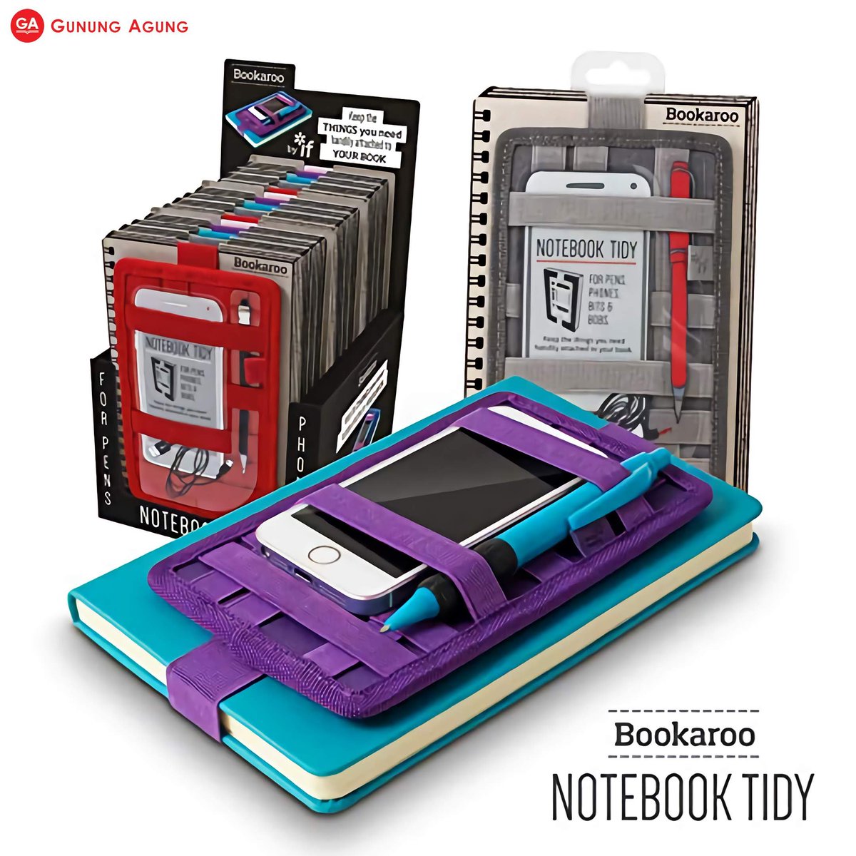 TokoGunungAgung's tweet image. Selipkan Bookaroo Notebook Tidy ini pada buku kamu dan simpan semua barang yang kamu gunakan dengan mudah didalamnya!

Dapatkan Bookaroo Notebook Tidy ini eksklusif hanya di Gunung Agung 😊💕✨

#notebooktidy #stationeryaddict #stationerylovers #bookaddict #stationerynerd