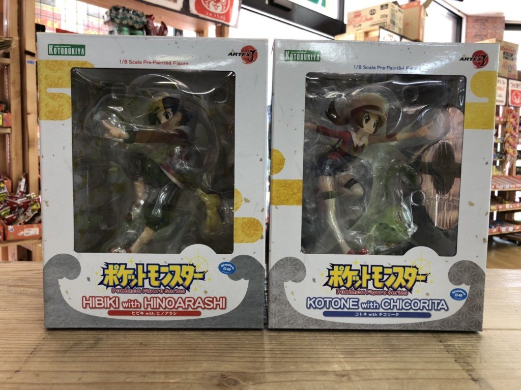 公式 マンガ倉庫 長崎5店舗総合アカウント Di Twitter マンガ倉庫佐々店 買い取りました コトブキヤ ポケットモンスター Artfx Jシリーズ Hgss ヒビキ With ヒノアラシ 1 8スケール コトネ With チコリータ 1 8スケール おもちゃ フィギュア