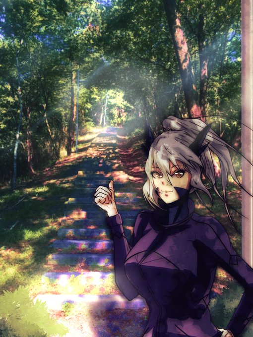 まるで写真みたいな背景だぁ(棒読み) 