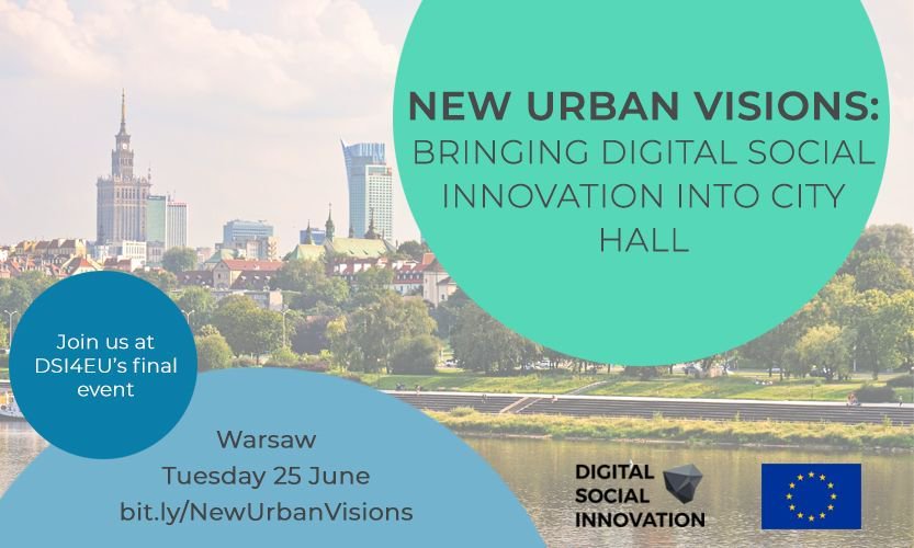 How can open technologies help city governments tackle their big challenges? Join <a href="/DSI4EU/">DSI4EU</a> and our CEO <a href="/C_Stihler/">Catherine Stihler</a> on 25 June in Warsaw to explore the potential of #DSI, #TechForGood and #CivicTech for the future of our cities bit.ly/2X8NFfr #NewUrbanVisions