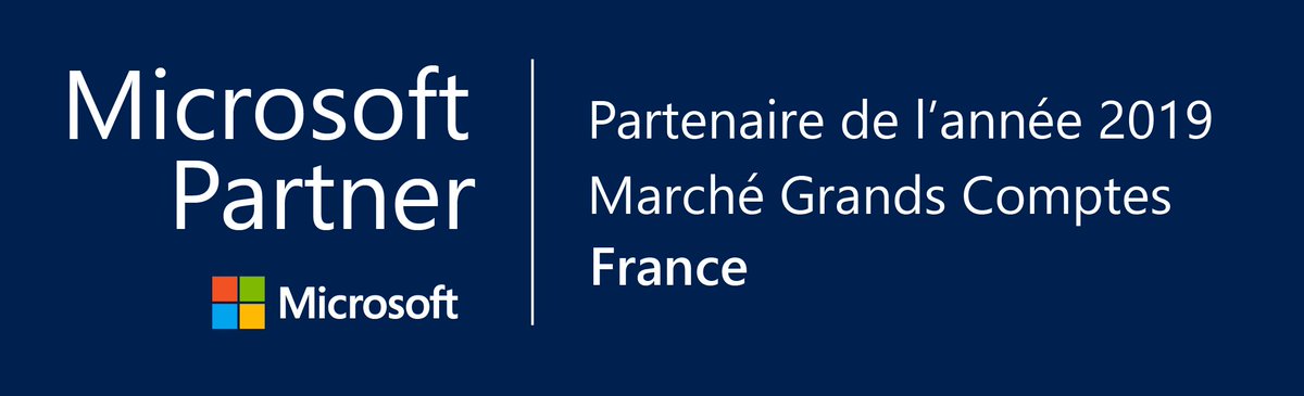 mspartnersfr's tweet photo. BRAVO à @EXAKIS_NELITE qui remporte le titre du meilleur partenaire Microsoft de l'année sur le marché  Grands Comptes français ! 🏆 Toutes nos félicitations ! 🎉 https://t.co/7IRhoxANeH