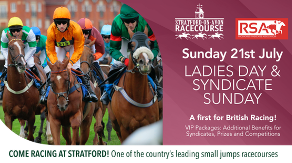 RSAsyndicates's tweet photo. We’ve launched a new idea in racing - Syndicate Sunday, with @stratfordraces 21st July.  Do come along and meet us. Even better, have a runner and enjoy extra perks &amp; why not consider joining @RSAsyndicates #Influence
#Horseracing
https://t.co/brrWYzEb1w https://t.co/5kDmUZ54Hk
