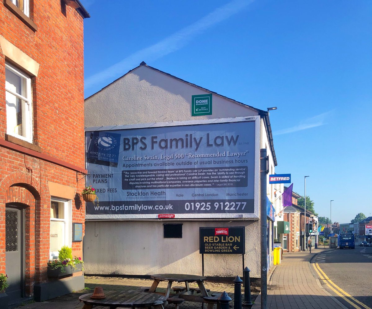 Blue Skies today at our Stockton Heath Office.. for all enquires please contact 01925912277 #FamilyLaw #StocktonHeath #Hale #Manchester #Cheshire 📞