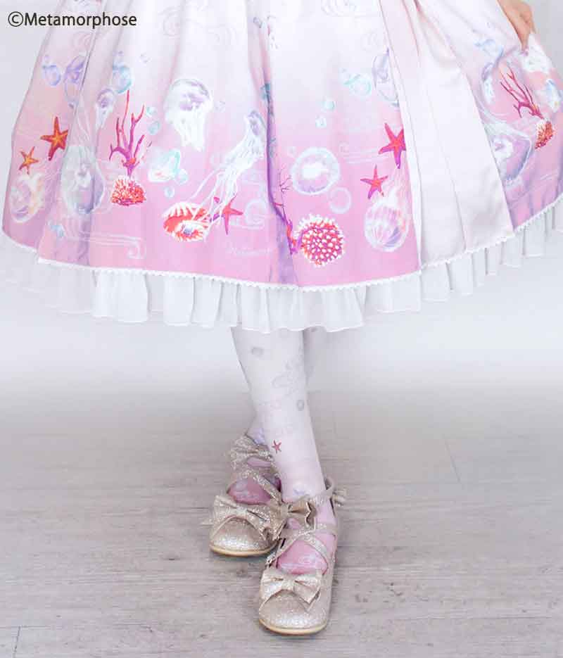 ☆海月の輪舞曲 シリーズ☆ 海月の輪舞曲 プリントオーバーニー 本体