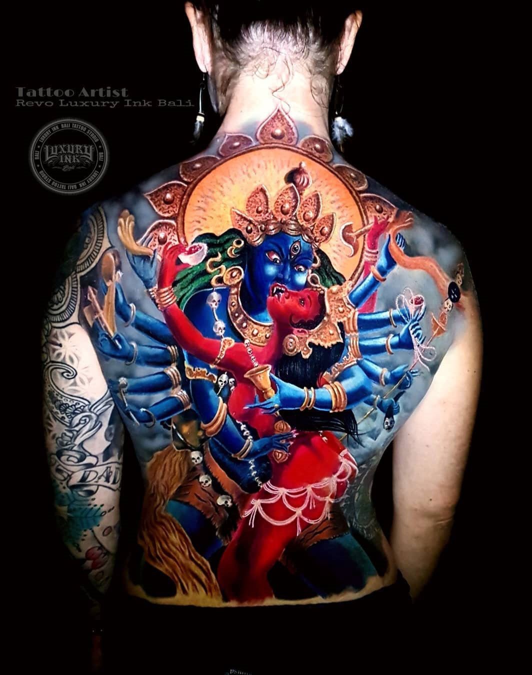 Vishnu Tattoo Vishnu Temporary Tattoo / Hindu Tattoo / God Tattoo / Deity  Tattoo / Govinda Tattoo / Hinduism Tattoo / Om Tattoo / Karma - Etsy