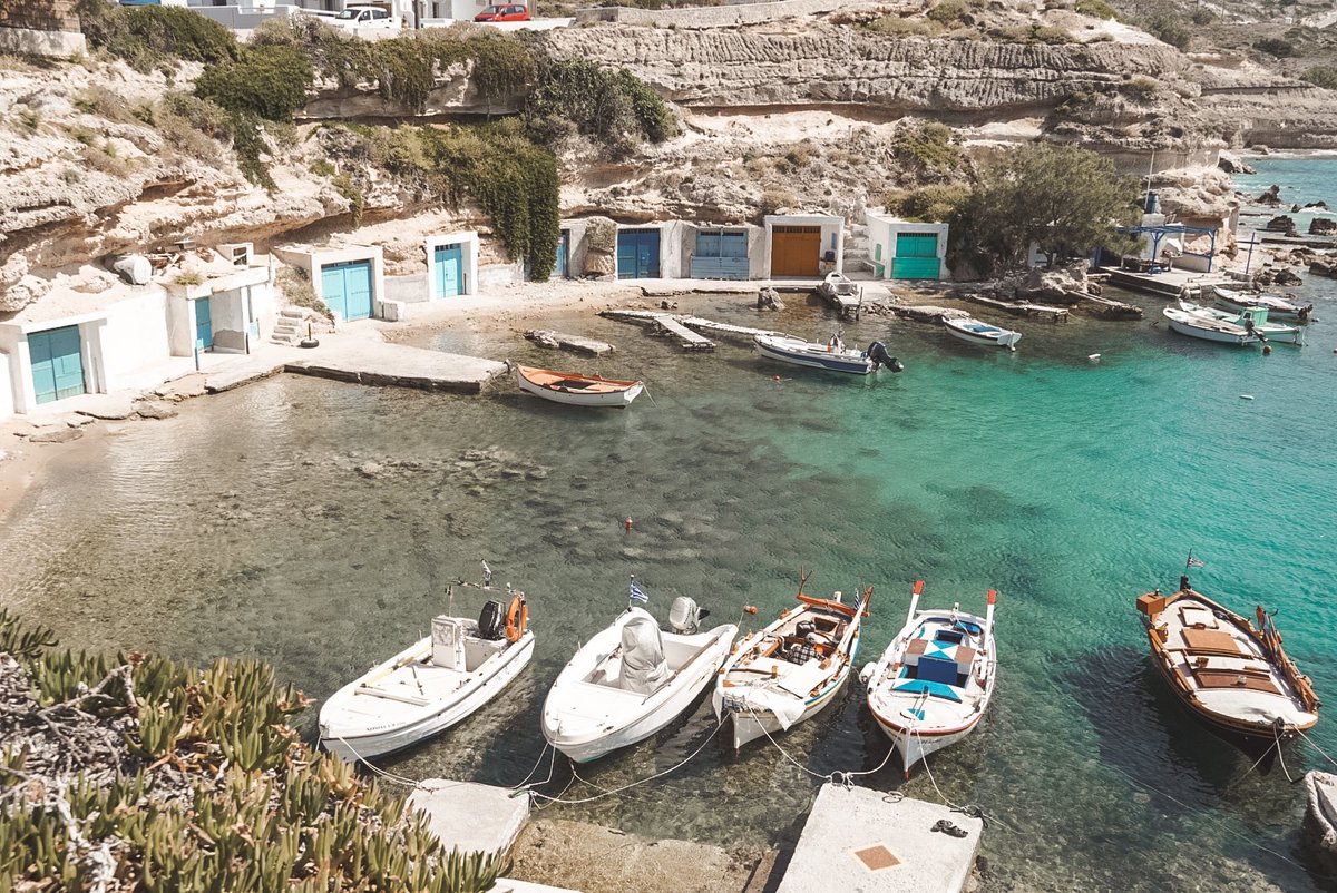 Mandrakia village in #Milos 😍 #greekislands
