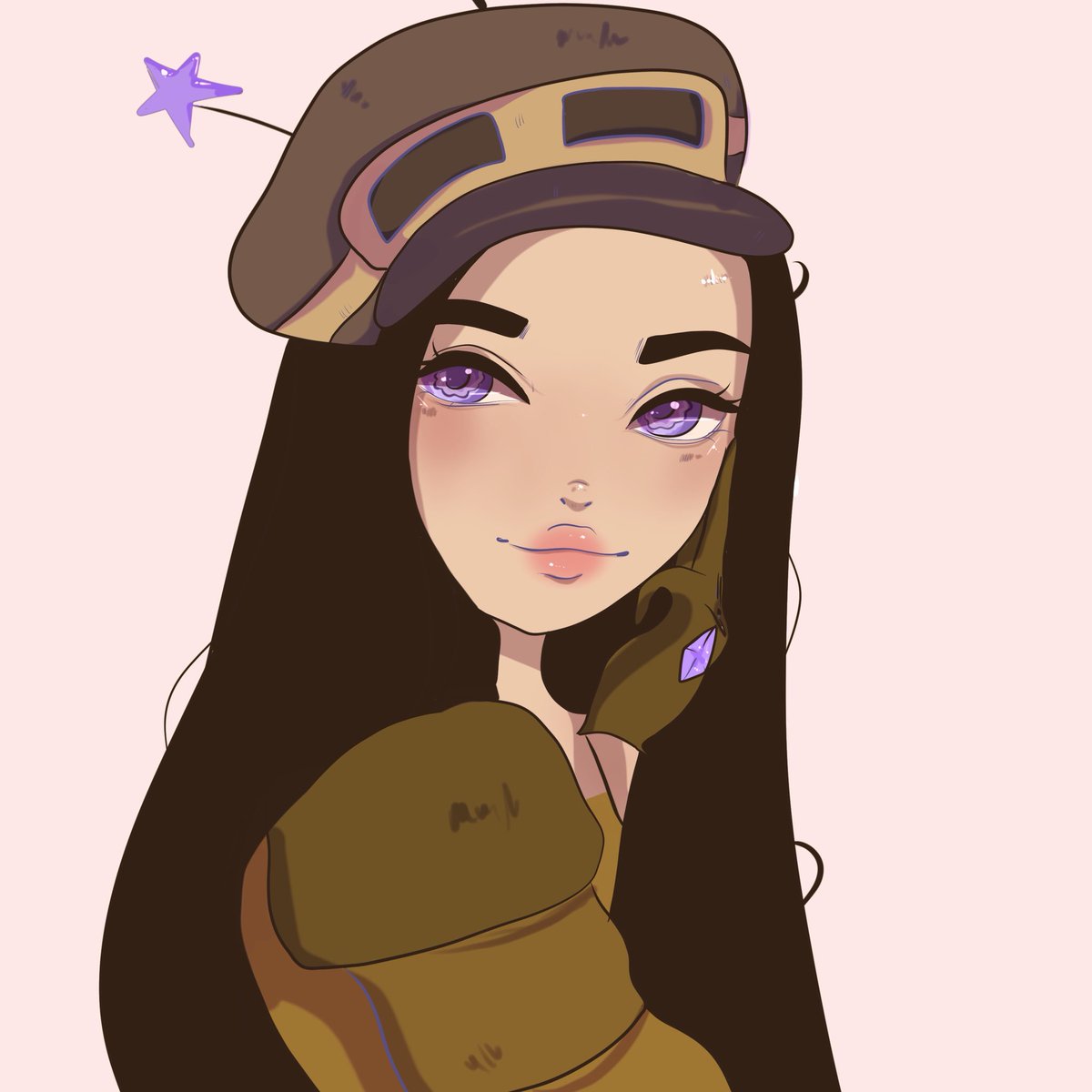 Long Black Hair Black Roblox Character Girl