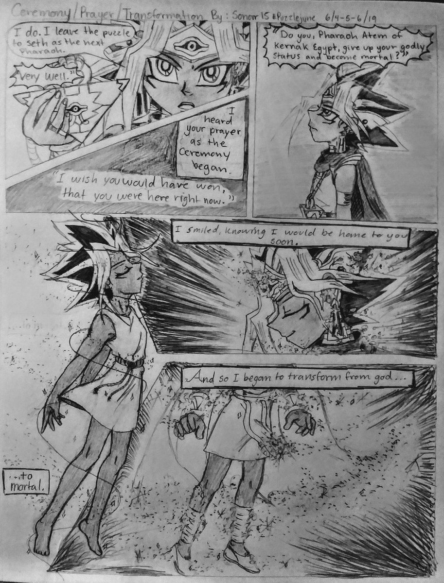 SonarHedgiebat's tweet photo. Read right to left! :D the finishing pages to week 1 and part of week 2 for #puzzlejune2019 you can read the 1st page here: https://t.co/8imbvhrqNT #puzzleressurection #puzzleeternal #puzzleceremony #puzzleprayer #puzzletransformation #puzzlemagic #puzzleblindfaith #puzzlethunder https://t.co/Ookvho0lhE