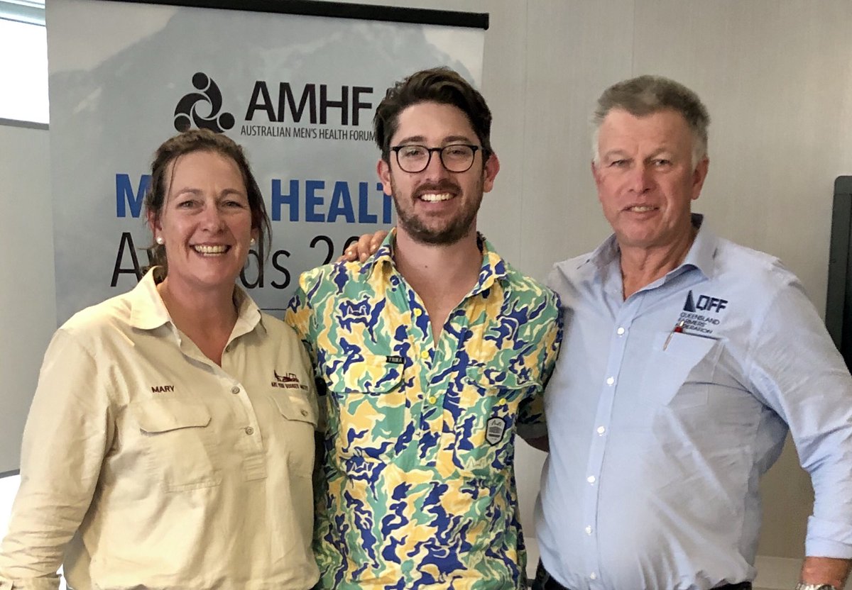 CONGRATULATIONS to <a href="/trademutt/">TradeMutt</a> winners of the Qld Men’s Health Award! 🏆🥇 You guys are doing a great job! 
Are You Bogged Mate? is stoked to be the runner up 🥈in such a strong field.
Thank you to <a href="/MensHealthAMHF/">Men's Health Forum</a> , <a href="/QldFarmers/">Queensland Farmers' Federation</a> &amp; all who supported the awards.