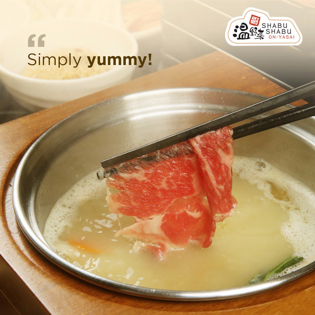 OnYasai_ID's tweet image. Seriously.. nobody can resist this yummy looking meat in a warm tasty broth that will melts together in your mouth. Yup, it is worth it.

Stop wondering and start meat-ing with On-Yasai!

#OnYasaiID #shabushabu