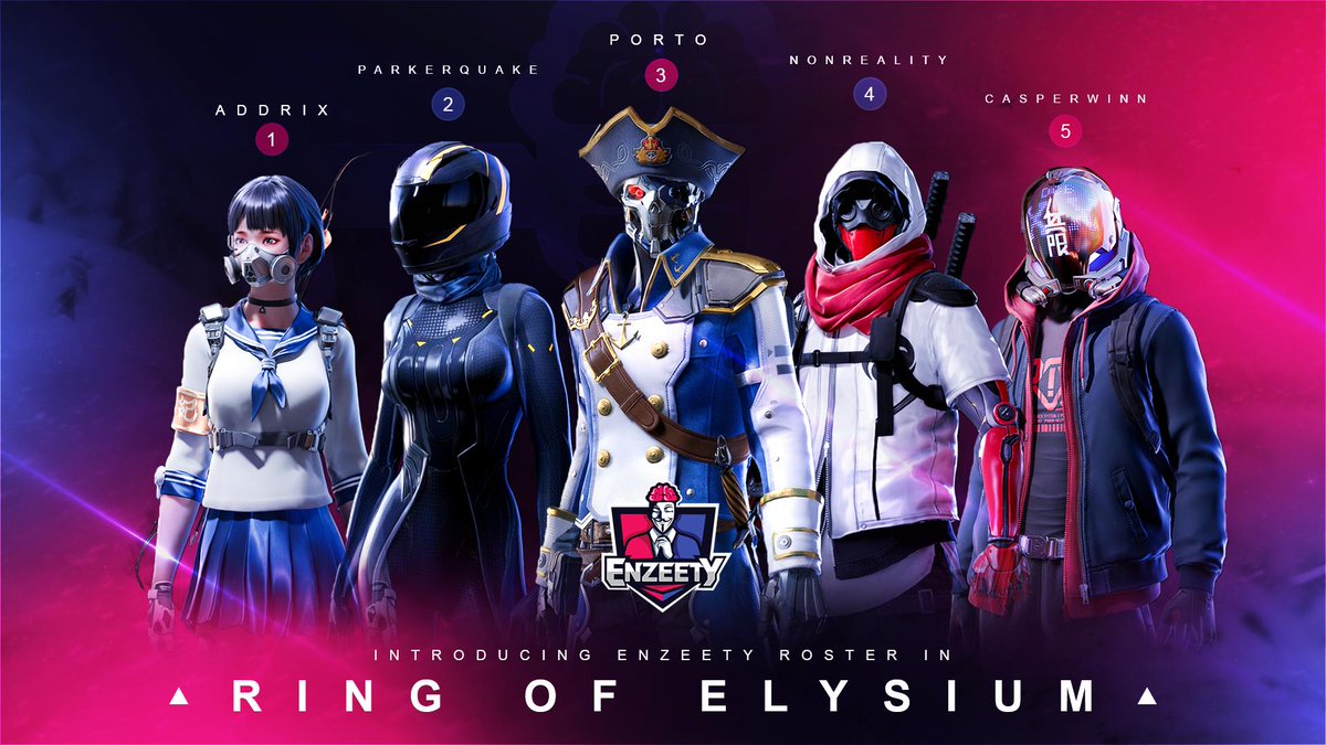 EnZeeTy's tweet photo. Say hello to our ROE Contenders League team!

These boys will be participating in @RoE_Comp Every Monday &amp; Thursday night from 9pm EST

#enzeetyesports #growingfast #amazingplayers #enzeetyhype https://t.co/DGYjdhLQDu