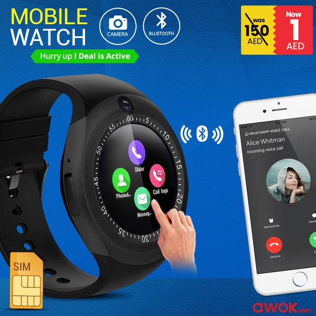 gold spark smart watch y1