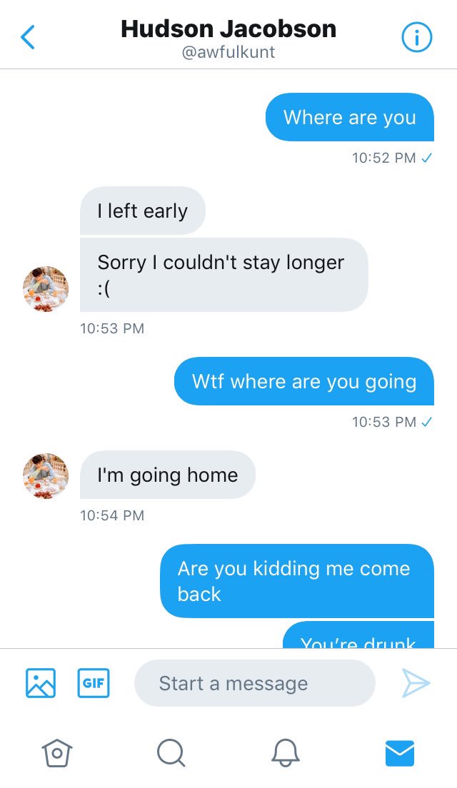 awfulcunt's tweet photo. Goddammit Hudson. https://t.co/RGaV9LzRvV
