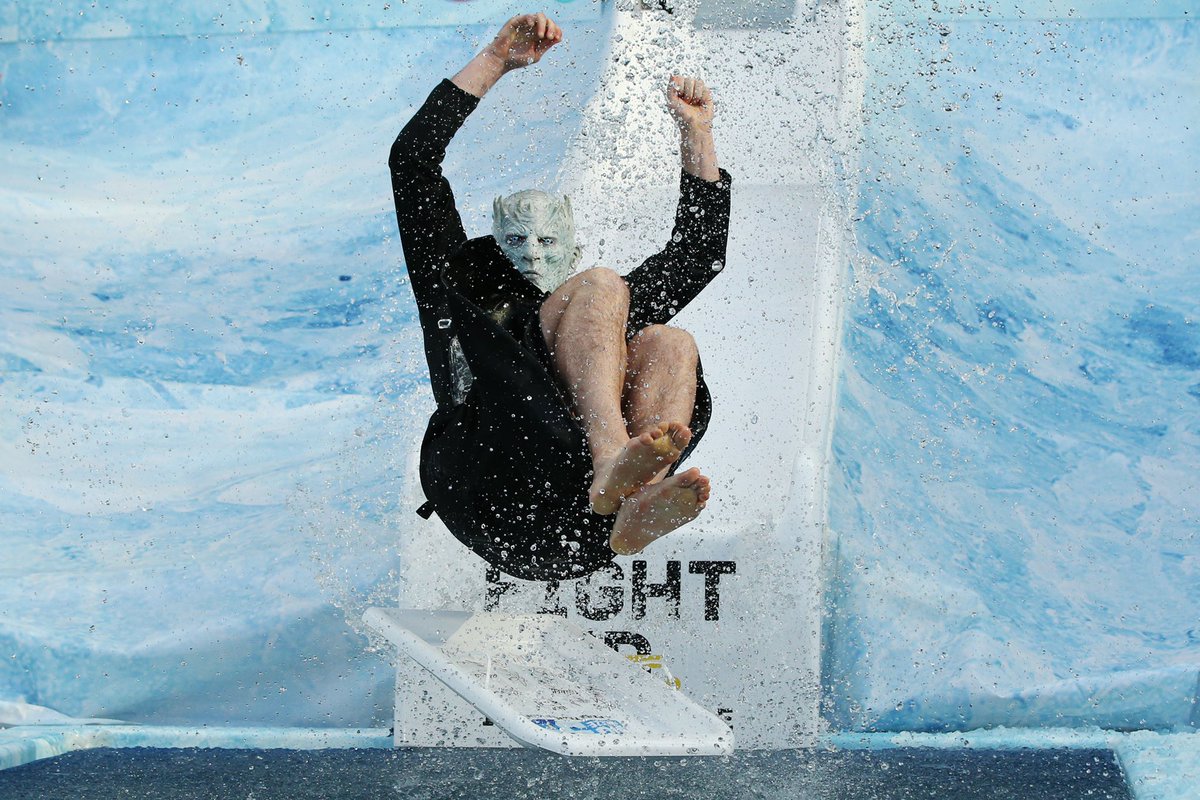 Ice cool ❄️ 

The Night King was made for this.

#BigFreeze5 #FightMND