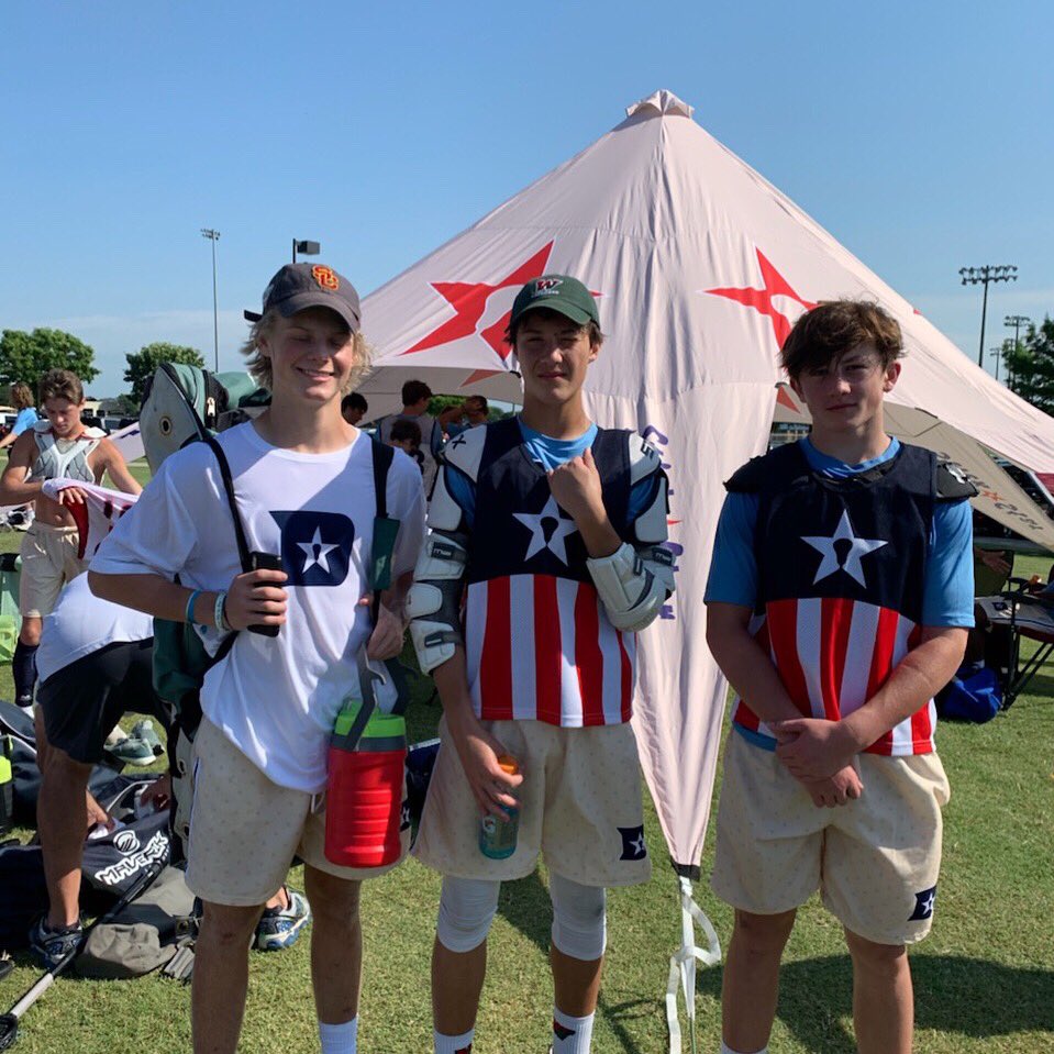 👀We see you Wes Hinchman (2021), Nico Barefield (2022), and Jack Lasco (2022) at Texas Draw. 🥍